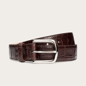 Alligator Belt Chocolate Alligator
