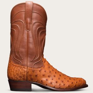 Men The Wyatt Pecan Ostrich